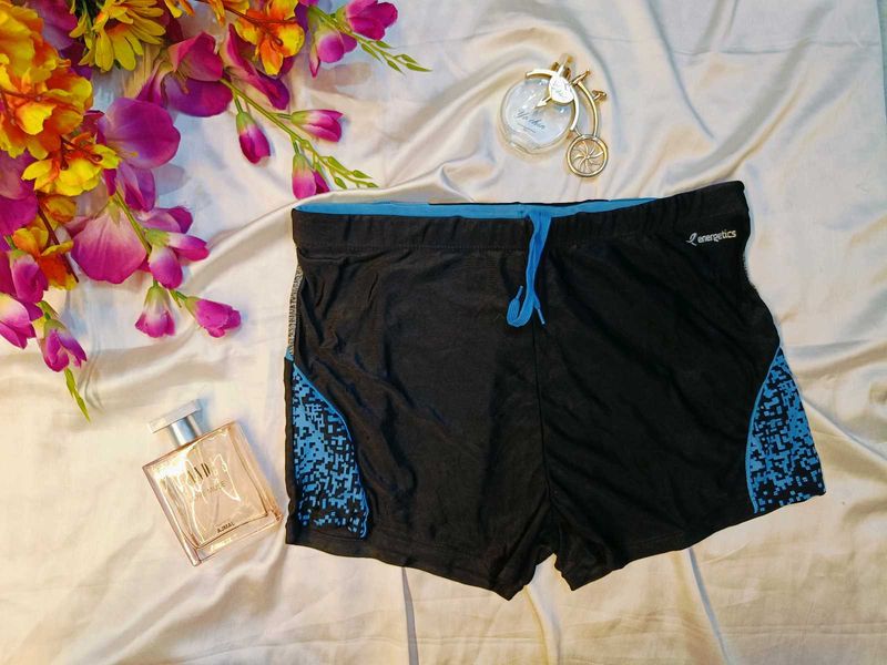 🇳🇿💫🎀Men's Black &amp; Blue Athletic Shorts
