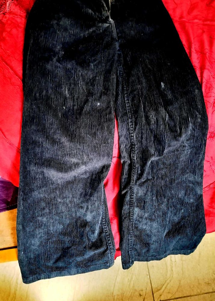 DarkBlack Corduroy Pants