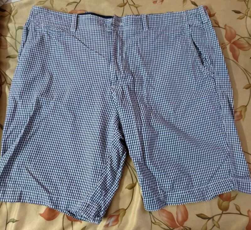 Men's Gingham Shorts 40 size