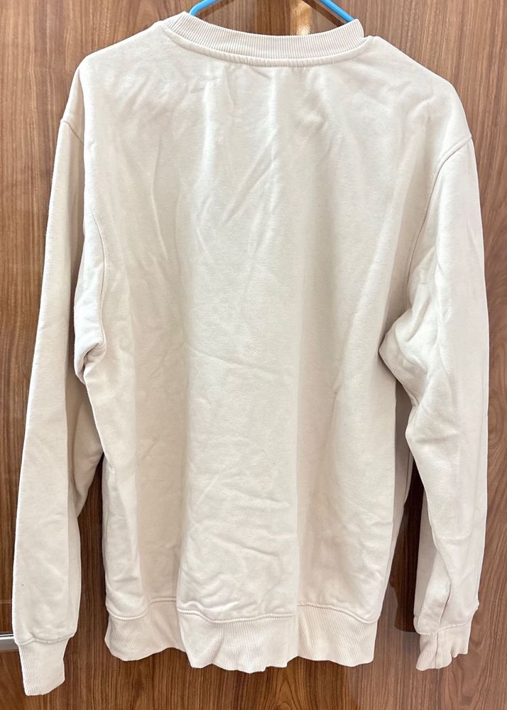 Cream Crewneck Sweatshirt