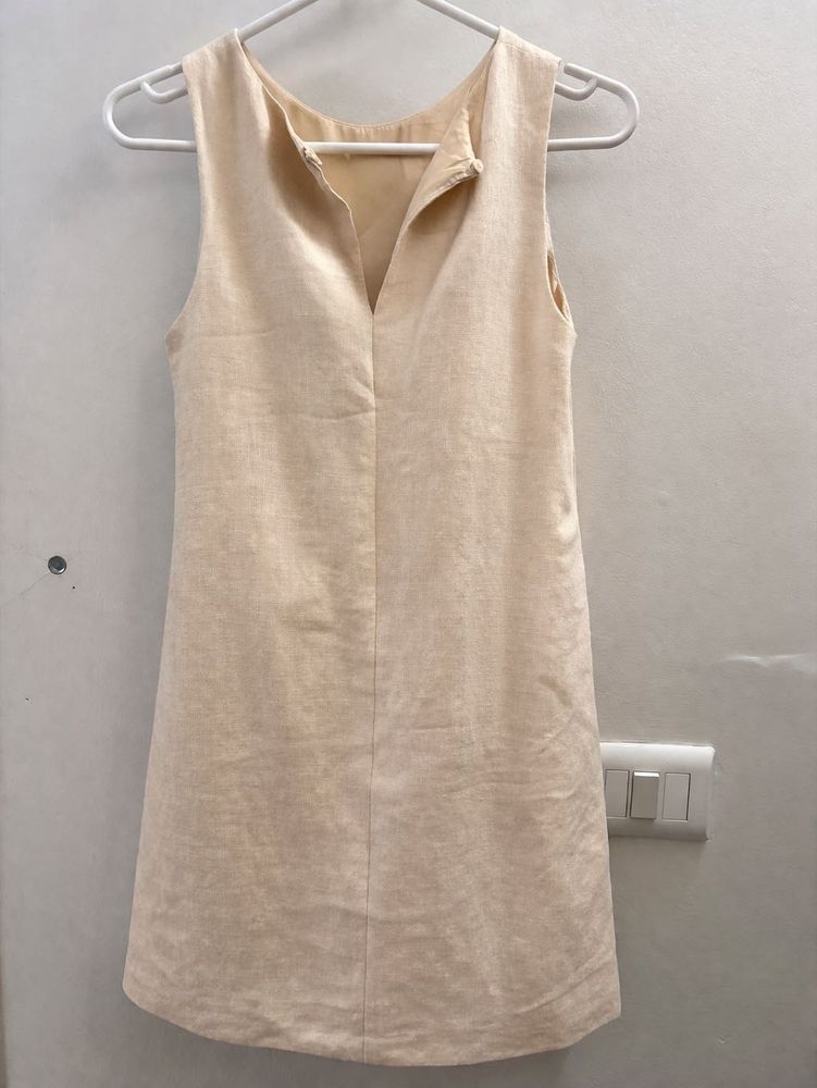 H&amp;M Sleeveless A-Line Mini Shift Dress
