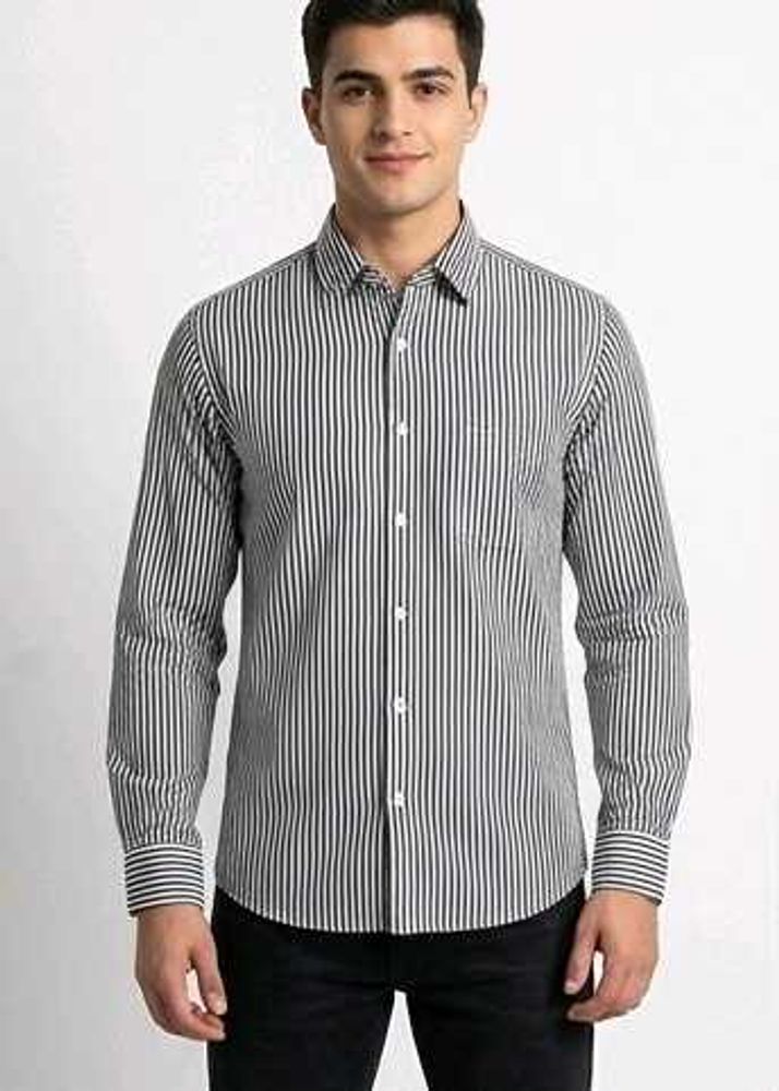 Stripped Shirt Black/ White