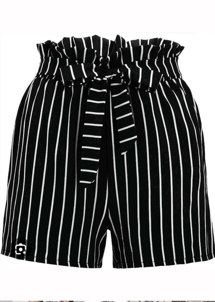 H&amp;M Striped Summer Romper Shorts