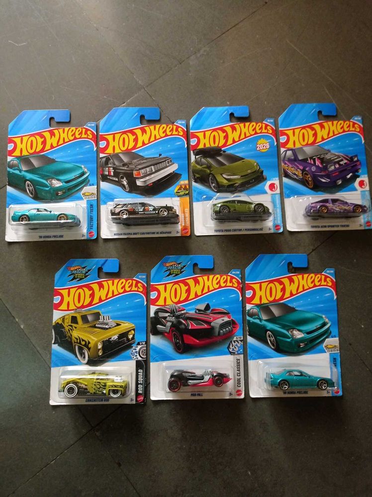 Hot Wheels Car Collection set of 7