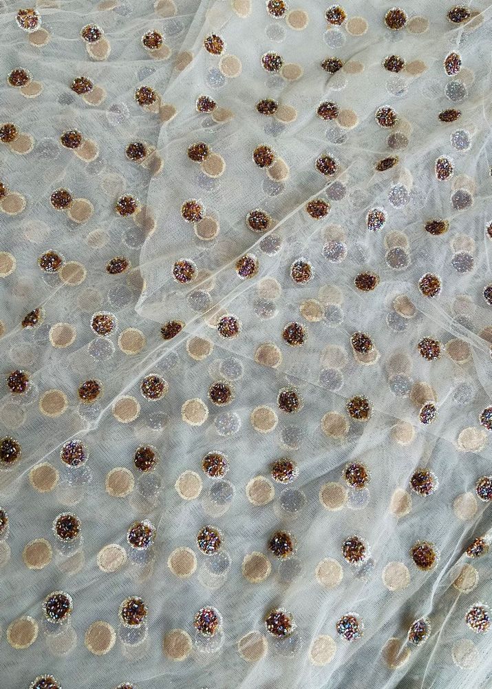 Net Fabric with Dots