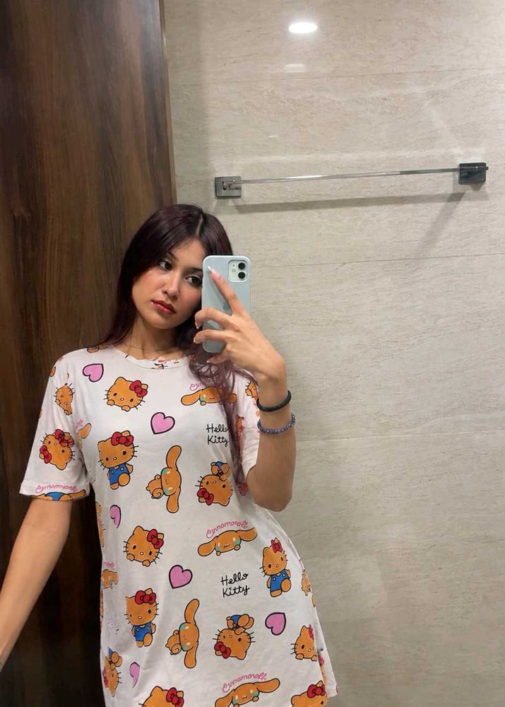 Cute Hello Kitty Nightdress