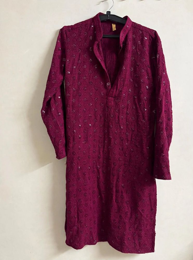 Elegant Sequined Kurta