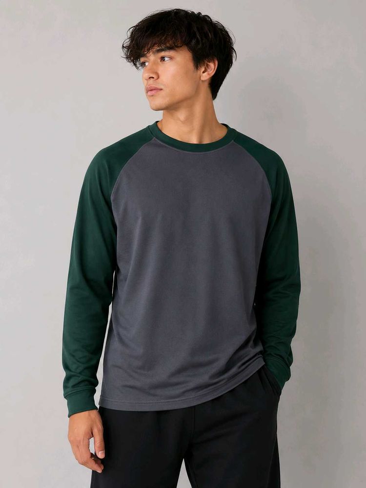 Men's Long Sleeve Baseball Tee