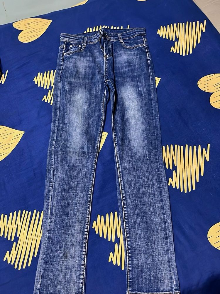 Women's Blue Denim Jeans