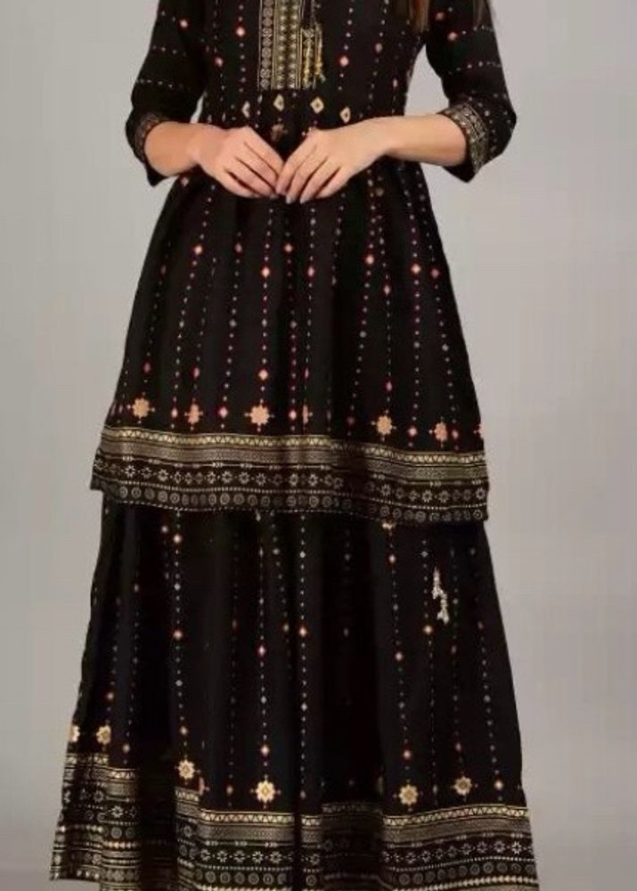Ethnic top Skirt Set