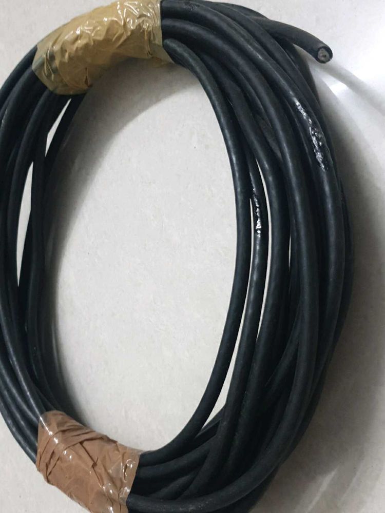 Durable Black Cable Coil
