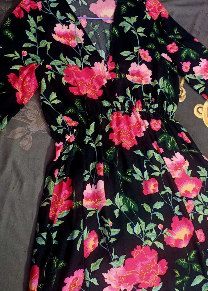 Floral Print maxi Dress