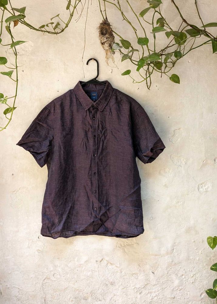 Men's Short Sleeve Button-Up Shirt