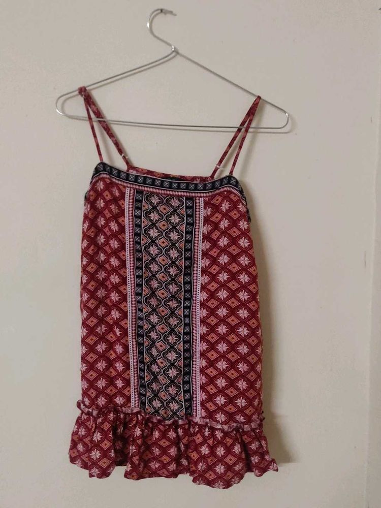 Boho Print Cami Top