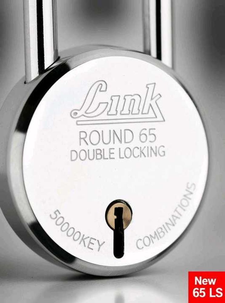 Link Round 65 Double Locking Padlock