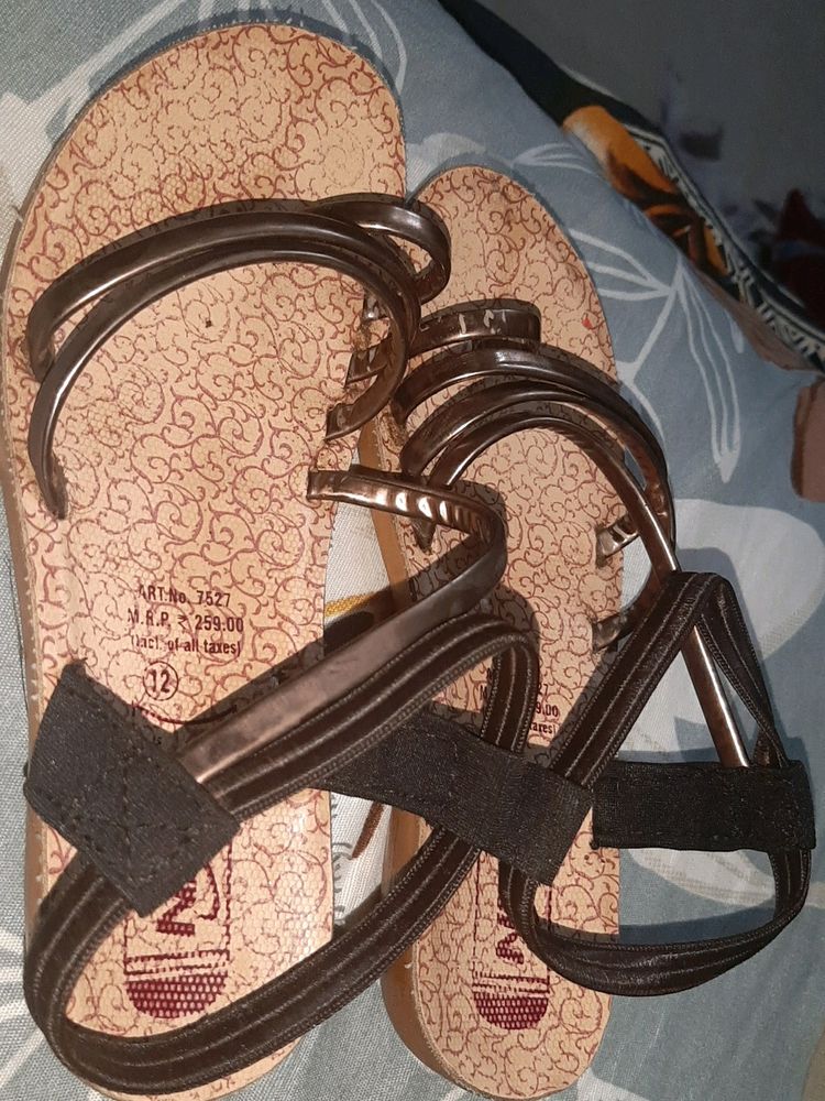 Beautiful Brown Shining Footwear