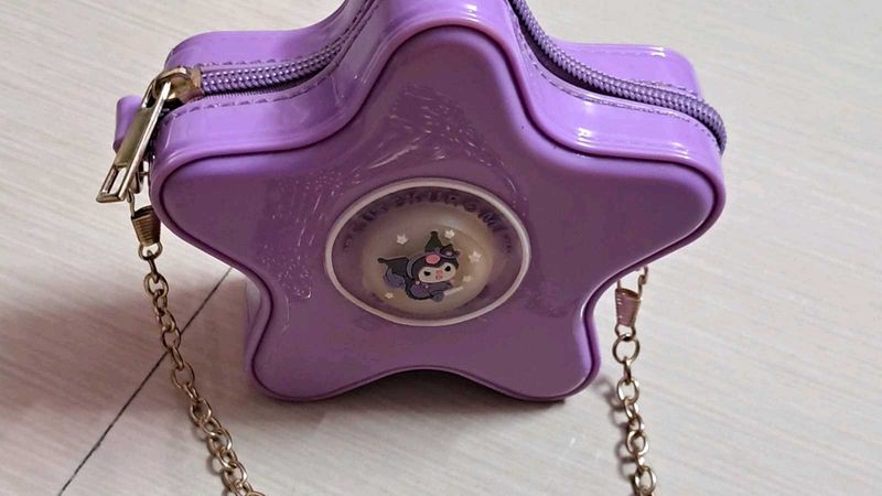Kuromi Star Sling Bag