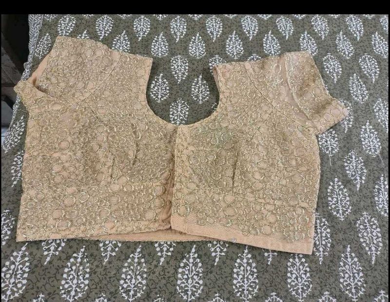beautiful golden blouse