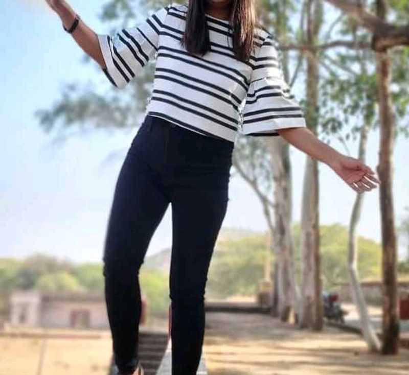 Bell Sleeve Top