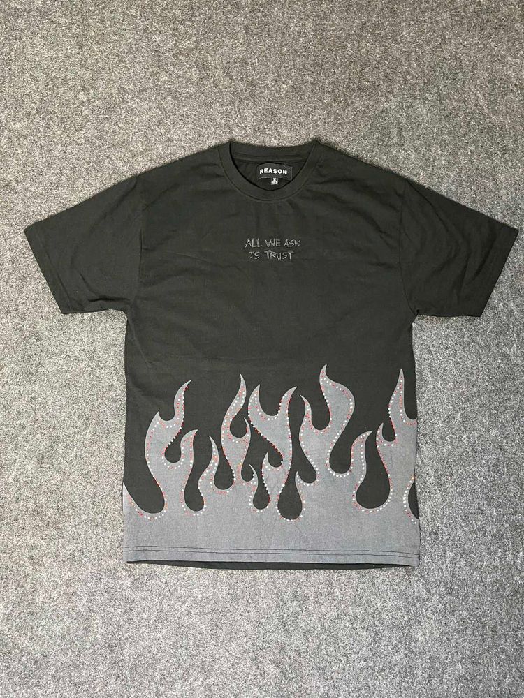 Reason Flame Graphic T-Shirt