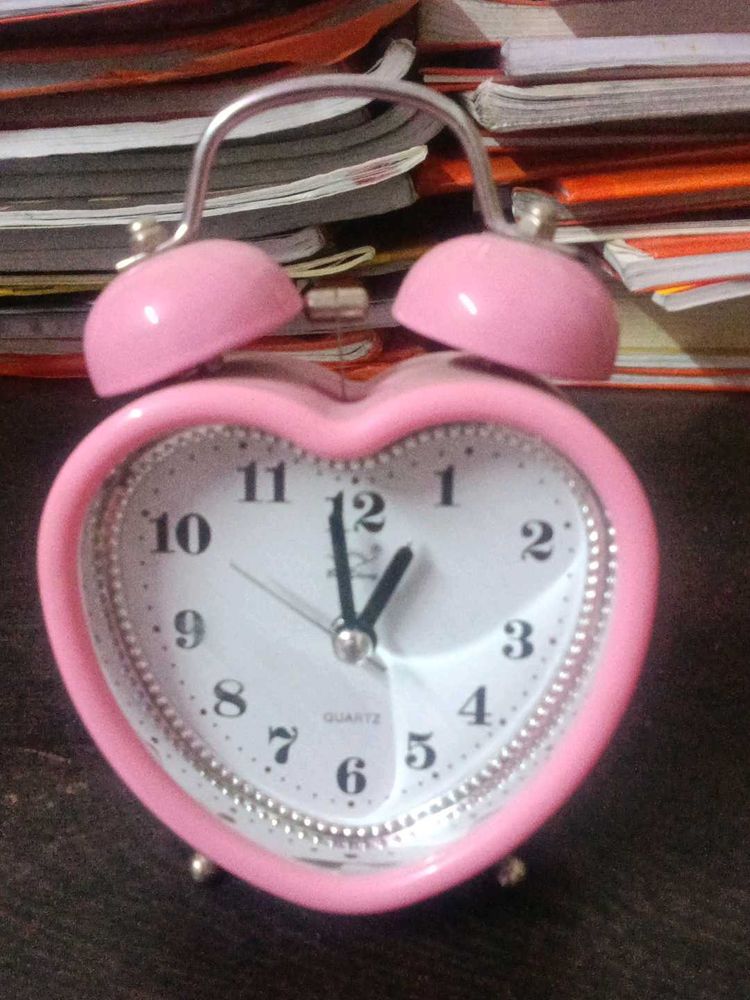 Cute Heart Alarm Clock