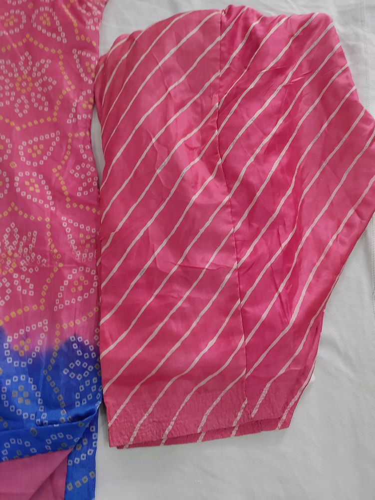 Bandhej Silk
