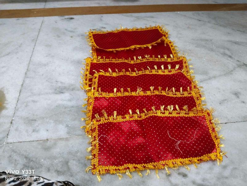 red Mata Rani chunri