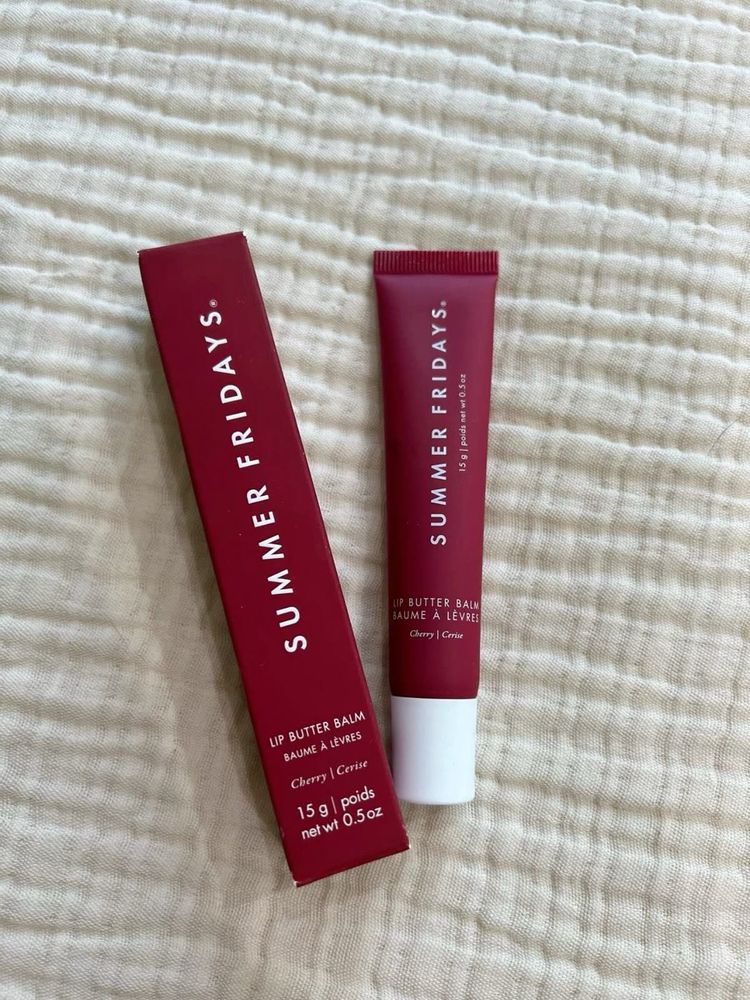 Summer Fridays Lip Butter Balm Cherry
