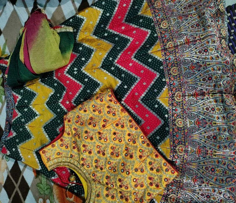 Rajasthani - lehnga choli , with free gift
