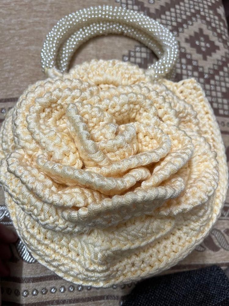 Unique Crochet Clutch Bag