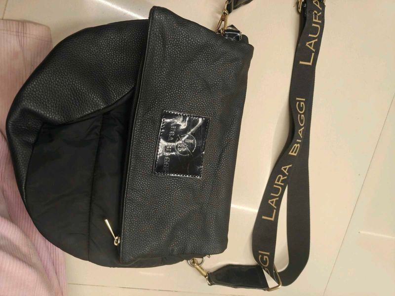 Laura Biaggi Black Handbag
