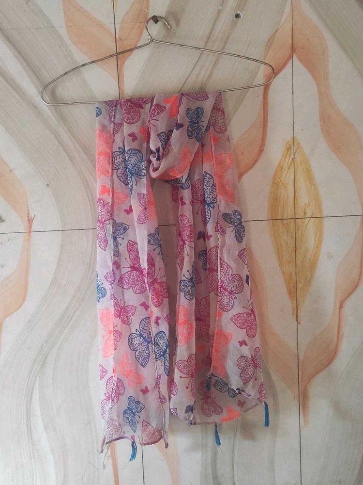 Butterfly Print Scarf