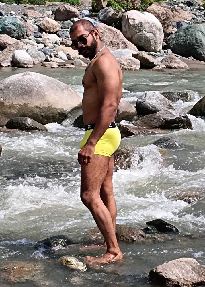 Men's Yellow Boxer Briefs