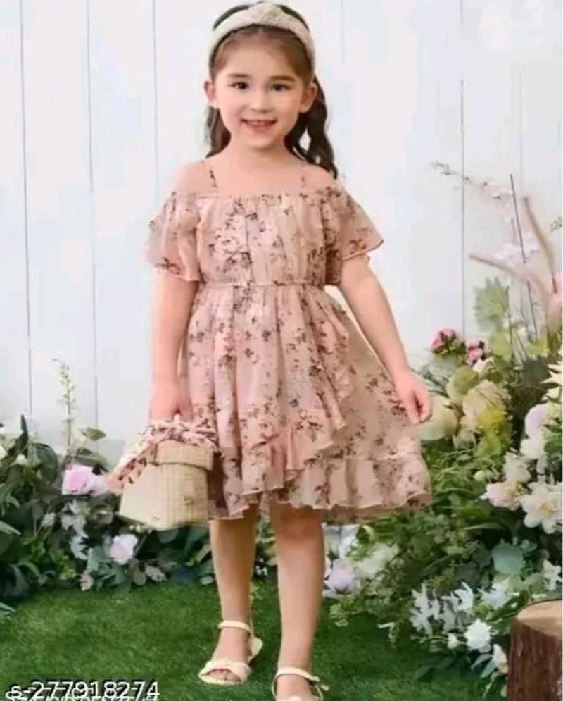 Adorable Floral Dress for Girls🌷