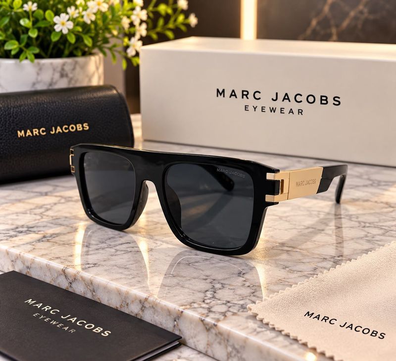 Marc Jacobs Black Square Sunglasses