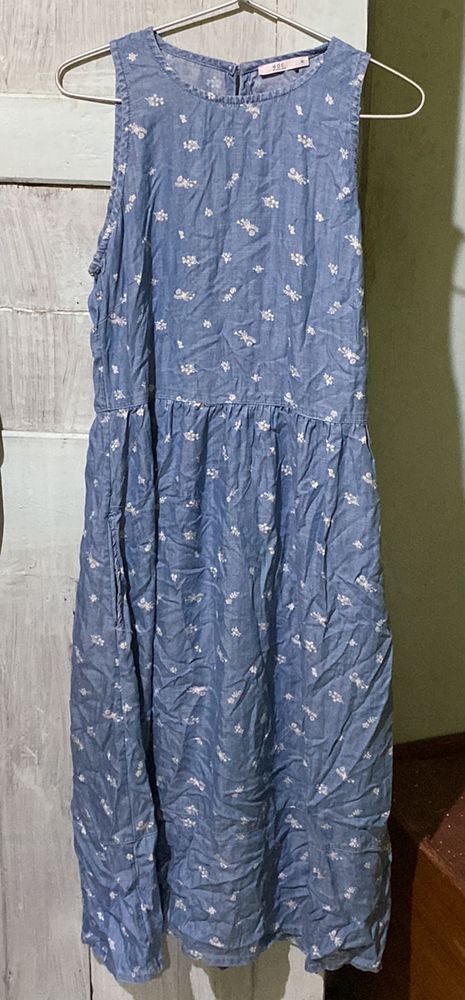 denim dress