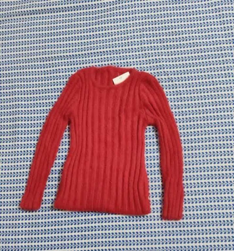 Red Long Sleeve Sweater