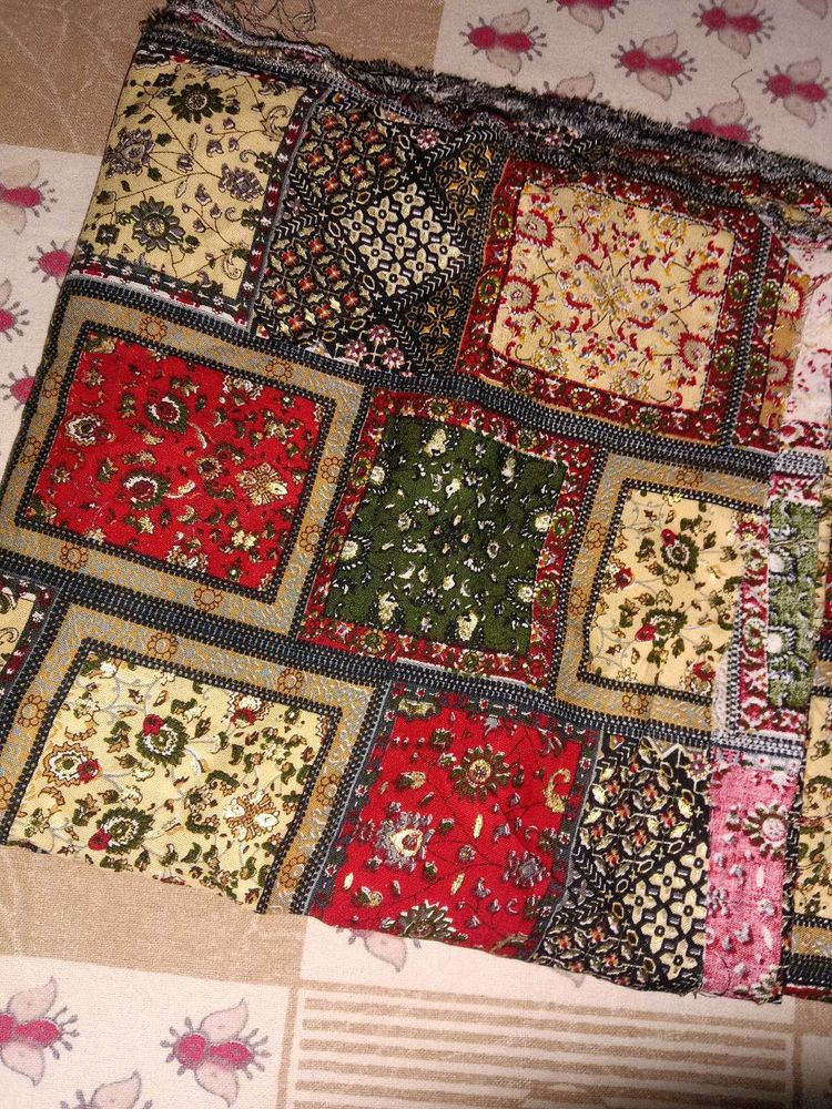 Boho Patchwork dress material