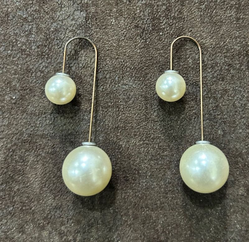 Elegant Pearl Drop Earrings
