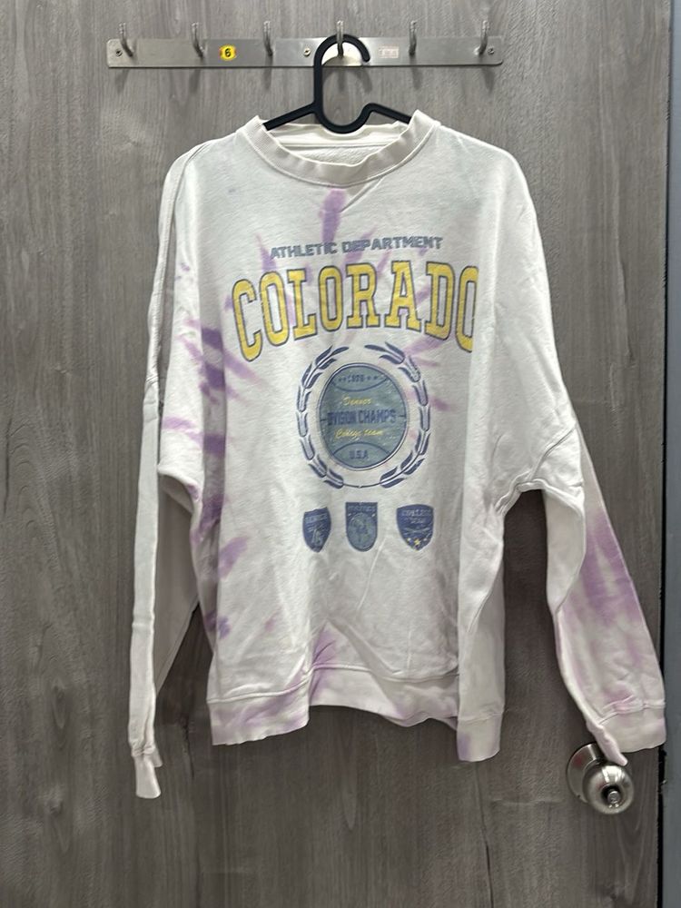 Colorado Athletic Dept Tie-Dye Sweatshirt