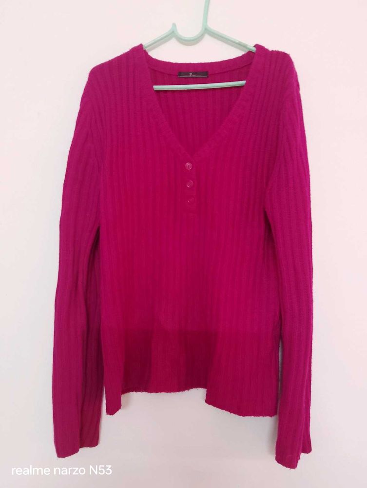 Magenta Sweater