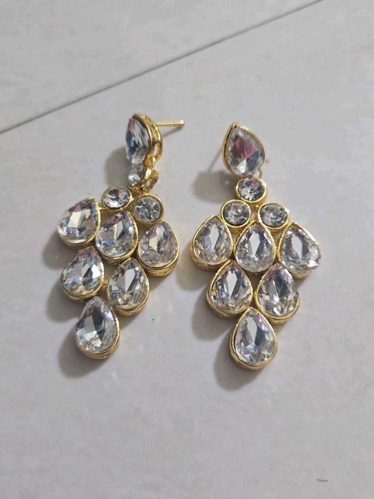 Diwali Dazzling Drop Earrings