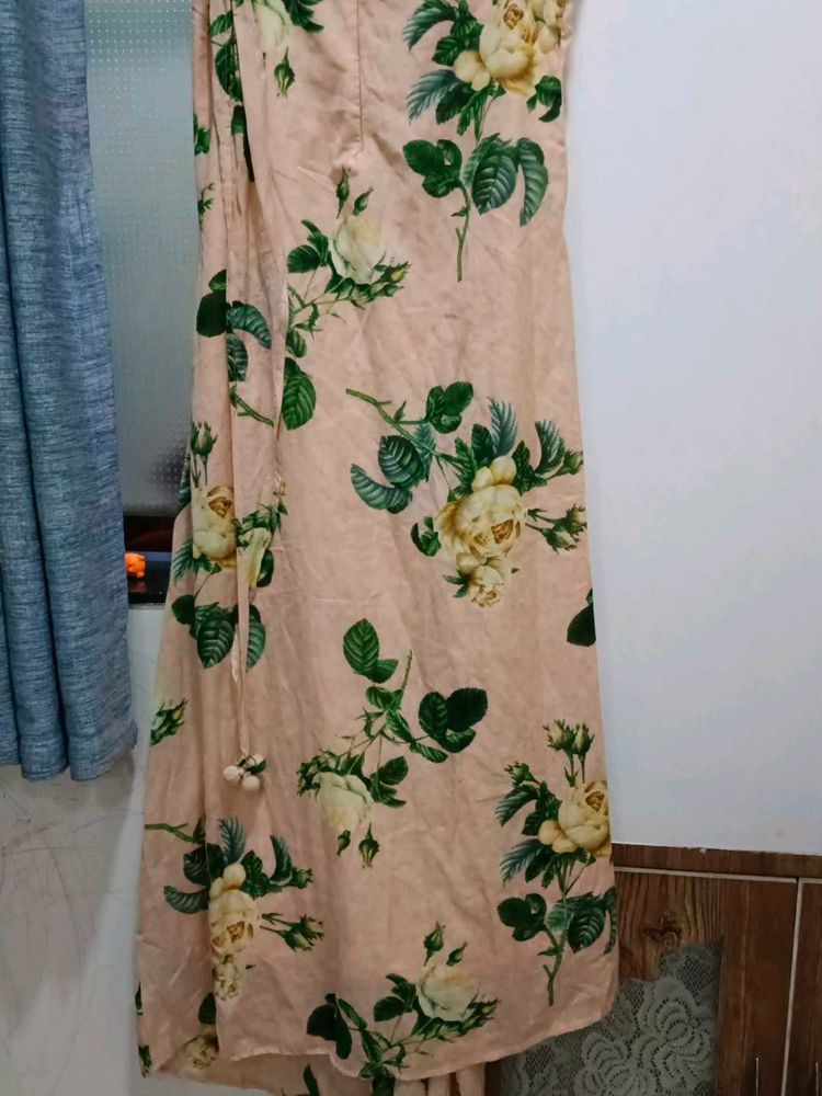 Floral Print Kurta