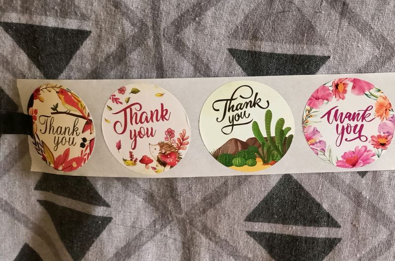 Thank You Stickers