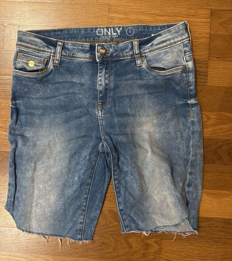 Blue Denim Shorts