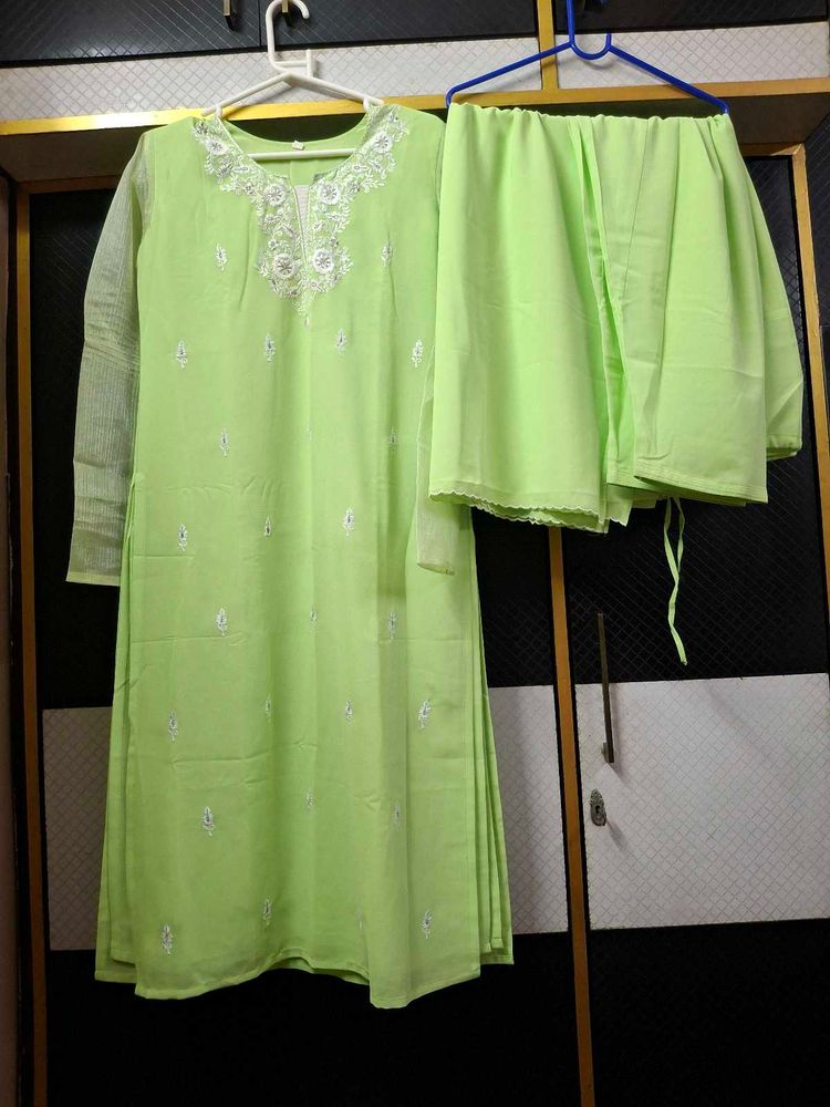 Pistacio Green Kurta Set