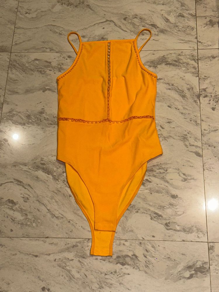 Vibrant Orange One-Piece