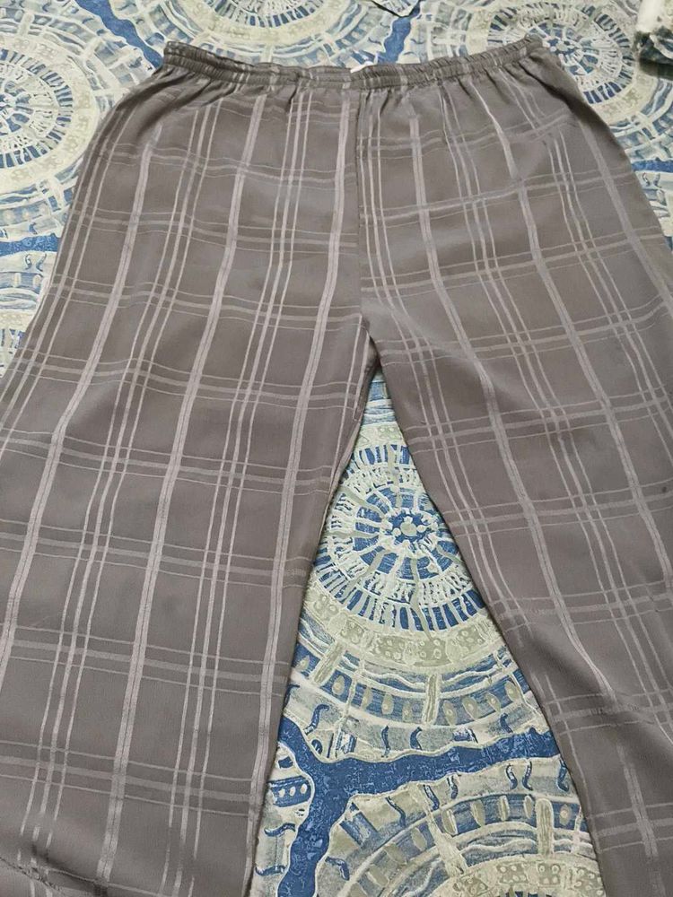Comfortable Plaid Palazzos