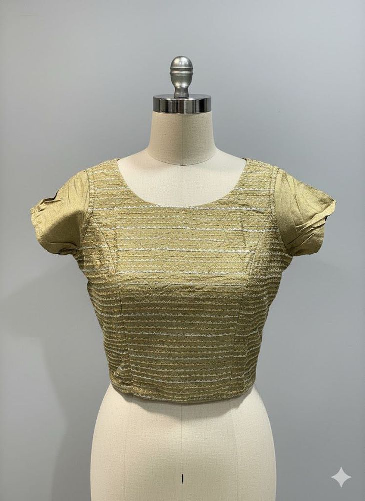 Gold Embellished Blouse
