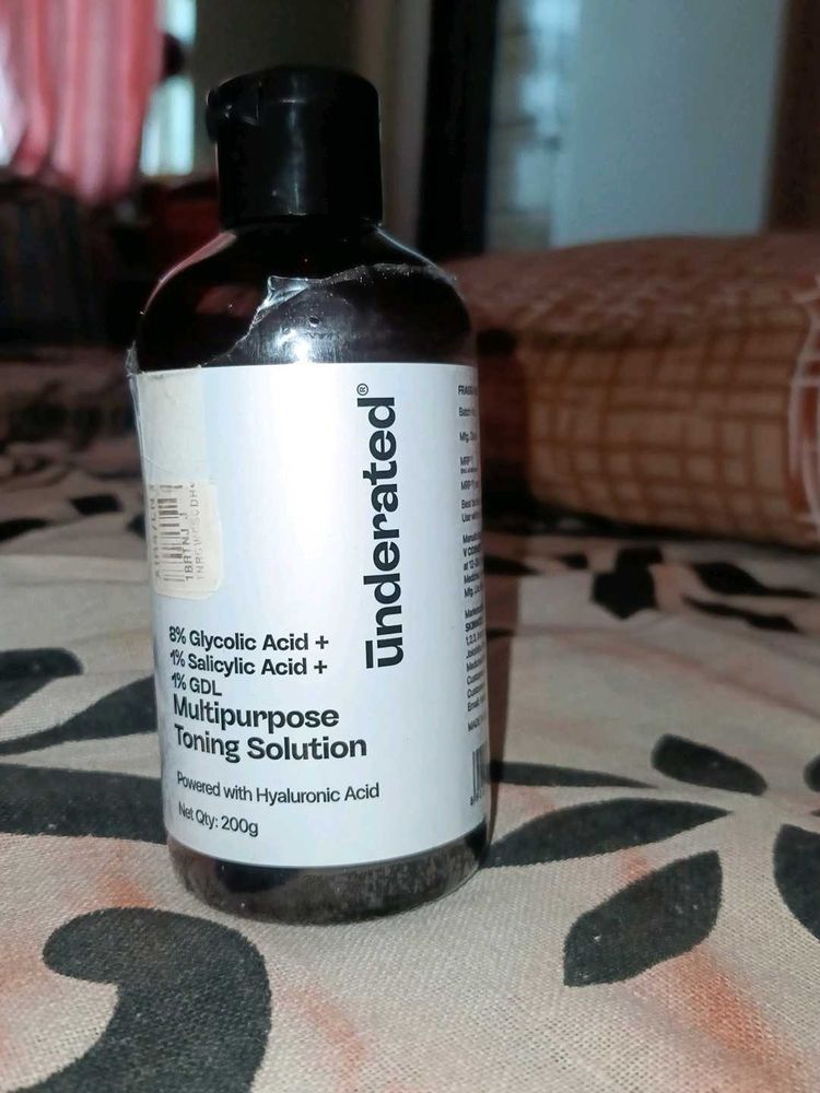 Underrated Toning Solution 200g